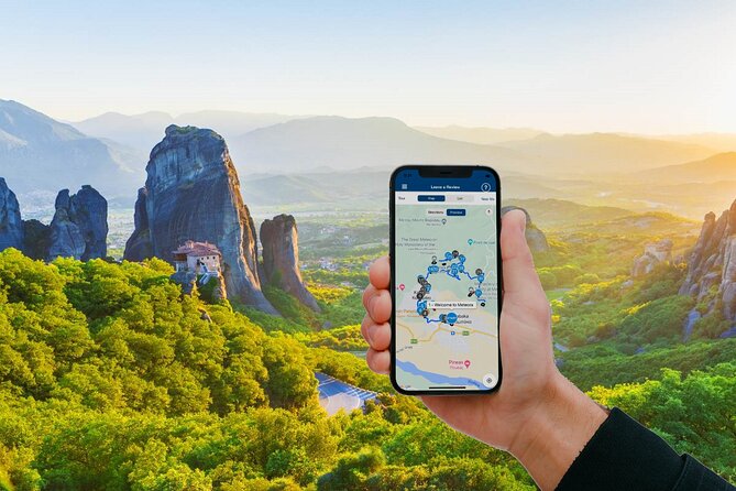 Meteora: Self-Guided App-Based Driving Tour - Meeting and Flexibility