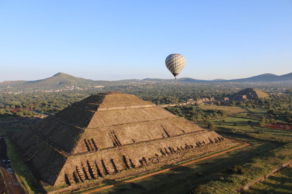 Mexico City: Air Balloon Flight & Breakfast in Natural Cave - Itinerary