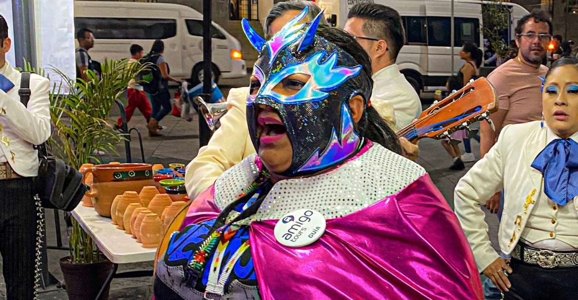 Mexico City: Lucha Libre Show, Mariachi & Tequila - Experience Mariachi Music in Mexico City