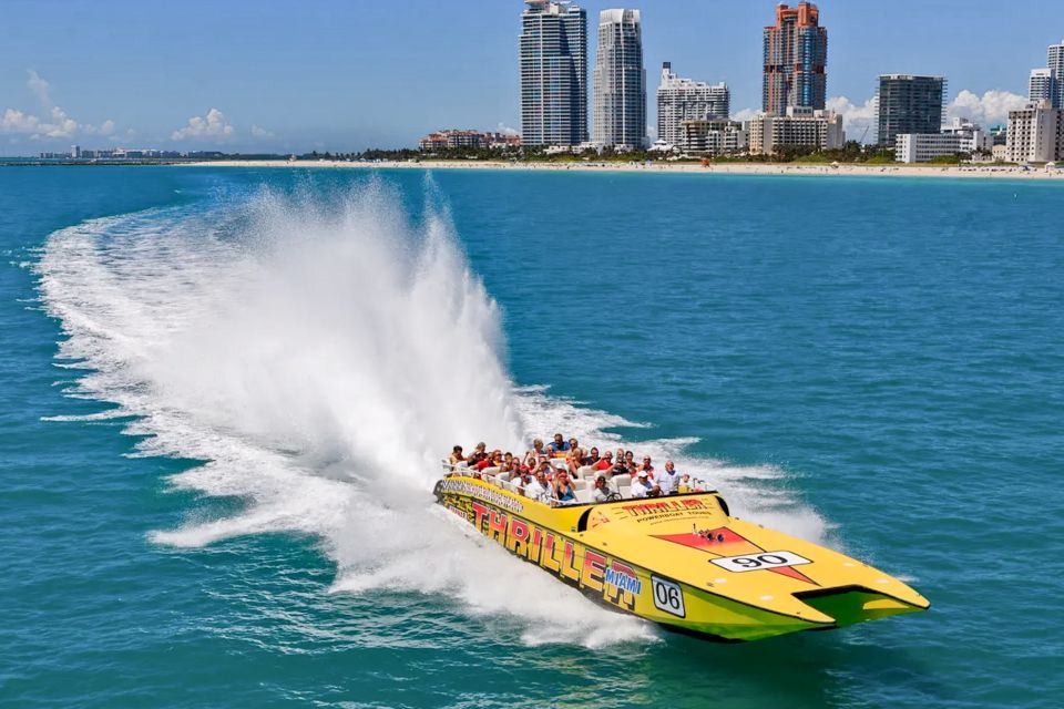 Miami: Sightseeing Speedboat Tour - Experience Highlights