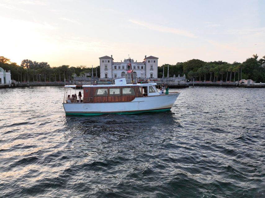 Miami: Vizcaya Sunset Cruise - Experience Highlights