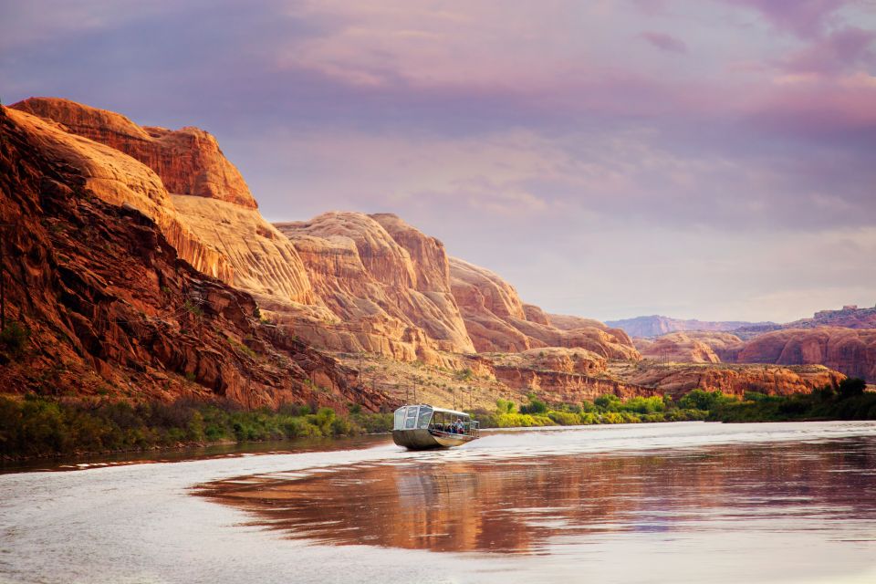 Moab: Colorado River Sunset Boat Tour With Optional Dinner - Experience Highlights