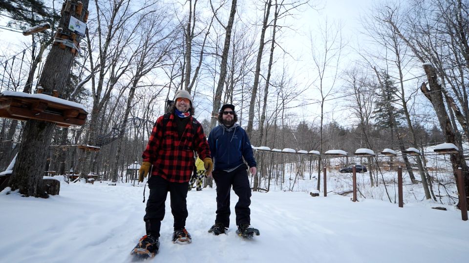 Mont-Tremblant: Fire Man Guided Snowshoe Tour - Experience Highlights