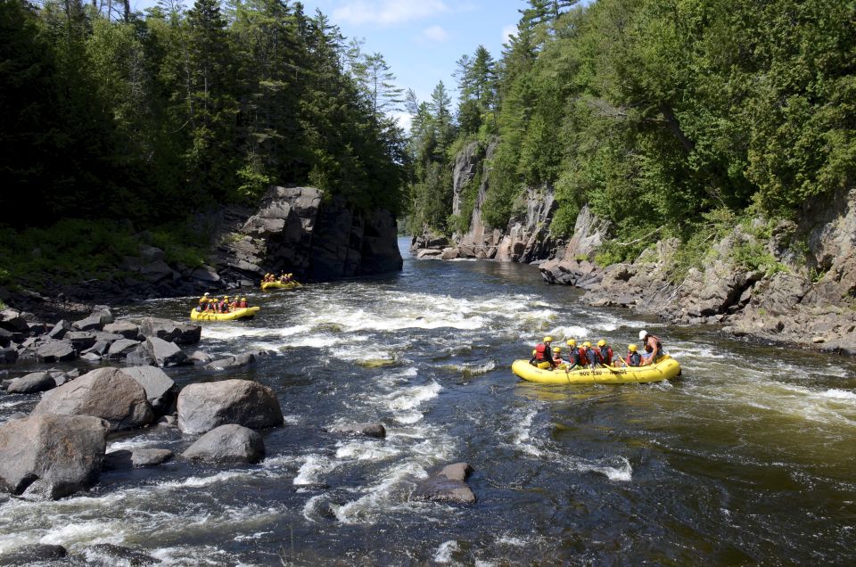 Mont-Tremblant: Full Day of Rouge River White Water Rafting - Experience Highlights