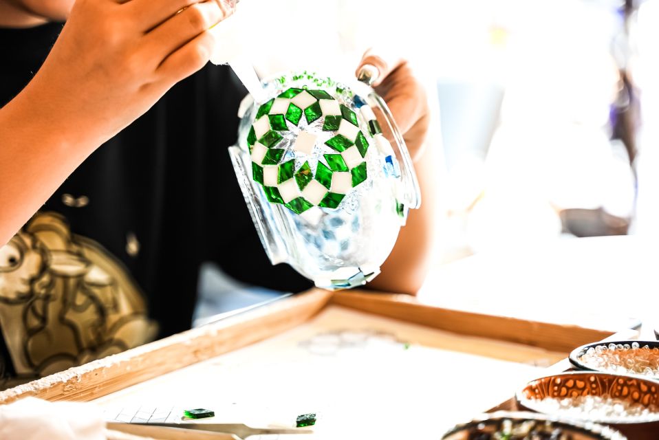 Mosaic Lamp Making Workshop in Vaughan - Accessibility and Learning