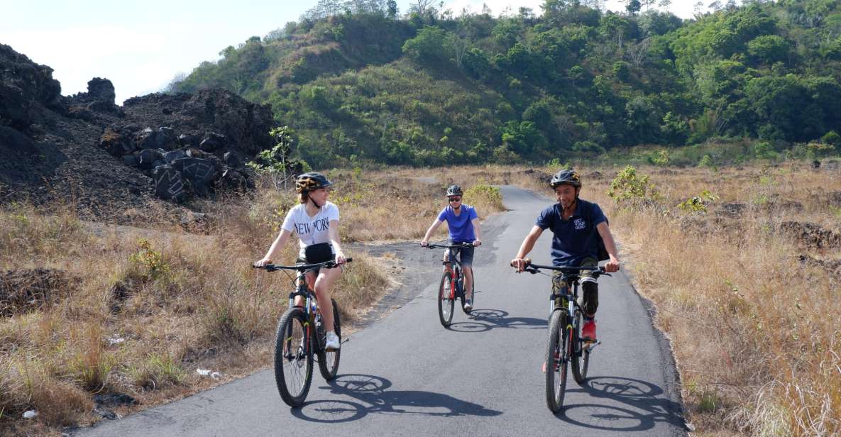 Mount Batur: Black Lava Cycling Tour W/ Natural Hot Spring - Experience Highlights