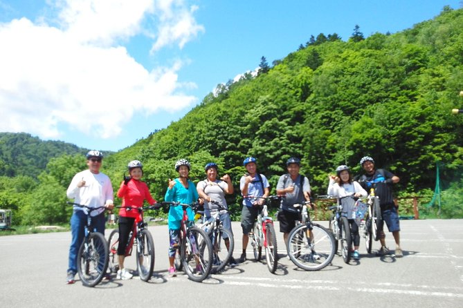 Mountain Bike Tour From Sapporo Including Hoheikyo Onsen, Lunch, Cycle Cap - Logistics and Pickup