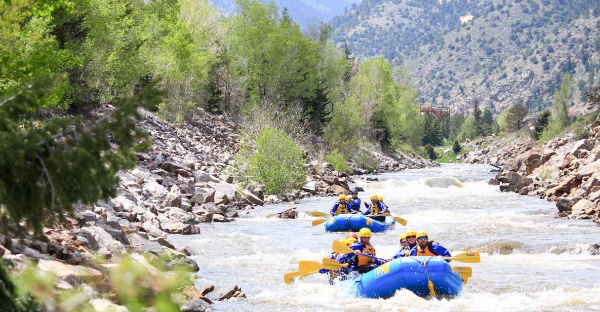 Near Denver: Clear Creek Whitewater Rafting - Beginner - Duration and Starting Times