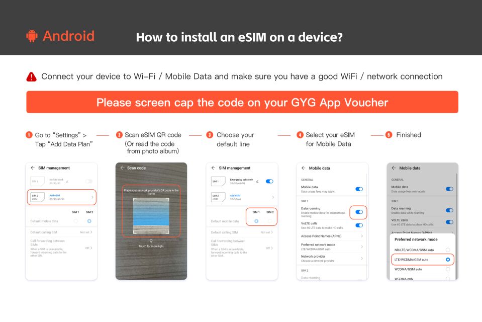 Netherlands: Europe Esim Mobile Data Plan - Activation Process for Esim