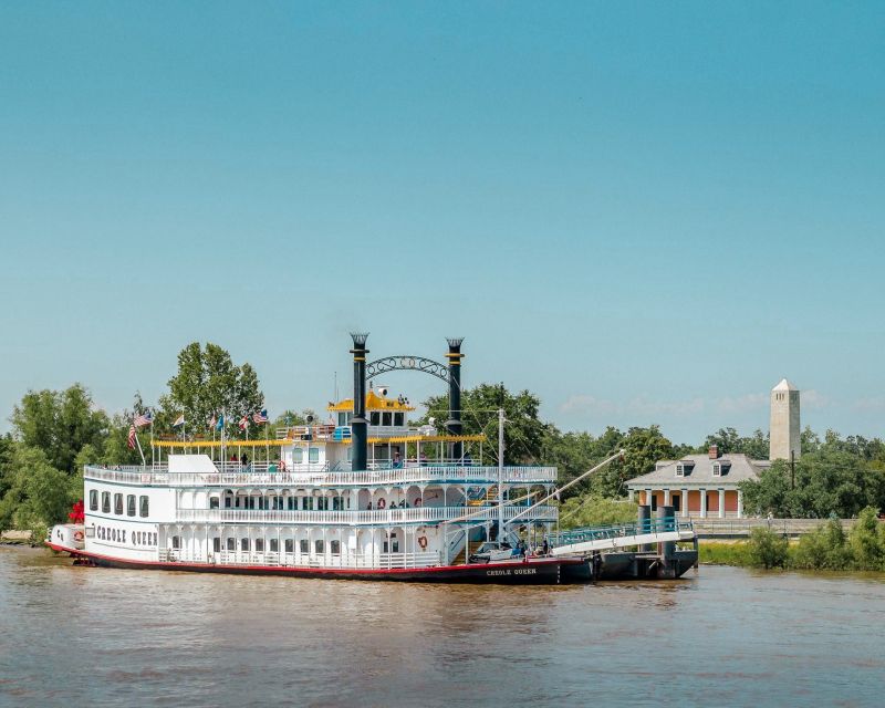 New Orleans: Creole Queen History Cruise With Optional Lunch - Itinerary Information
