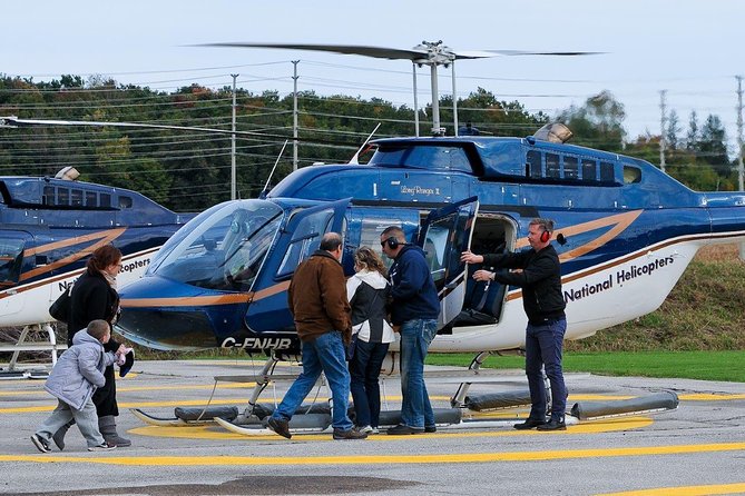 Niagara Falls Grand Helicopter Adventure - Meeting and Pickup Logistics