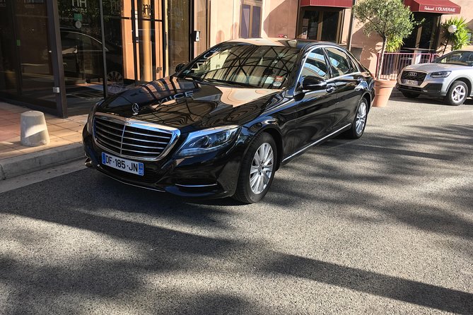 Nice Airport Transfer to Saint Tropez Class E - Inclusions and Meeting Details