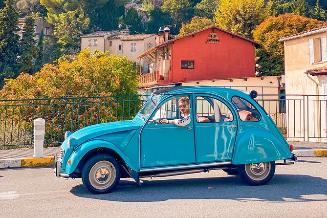 Nice to Monaco in 2CV Citroën by the Coastal Villages - 2CV Citroën Vehicle Features