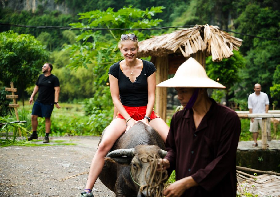 Ninh Binh: Buffalo Riding, Rice Planting Group Tour - Enjoy Buffalo Riding Adventure