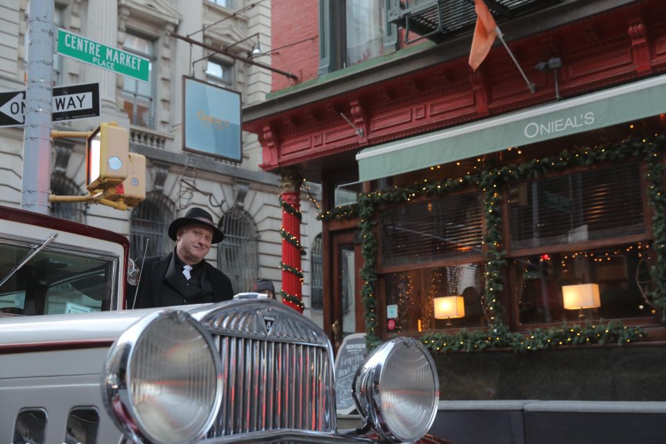 NYC: Speakeasies of Manhattan Tour in a Classic Car - Experience Description