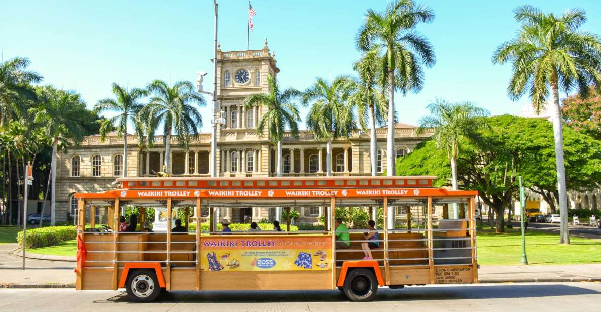 Oahu: Waikiki Trolley Hop-on Hop-off All-Line Pass - Booking Information