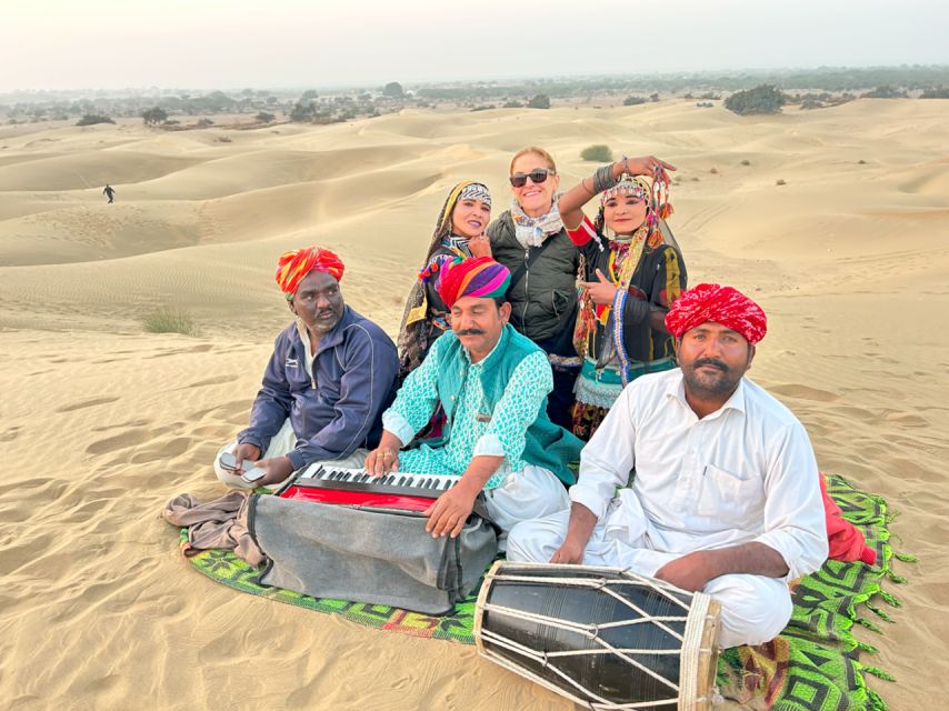 On Day Experience Golden Desert of Jaisalmer - Sunset Capture and Dinner Delight