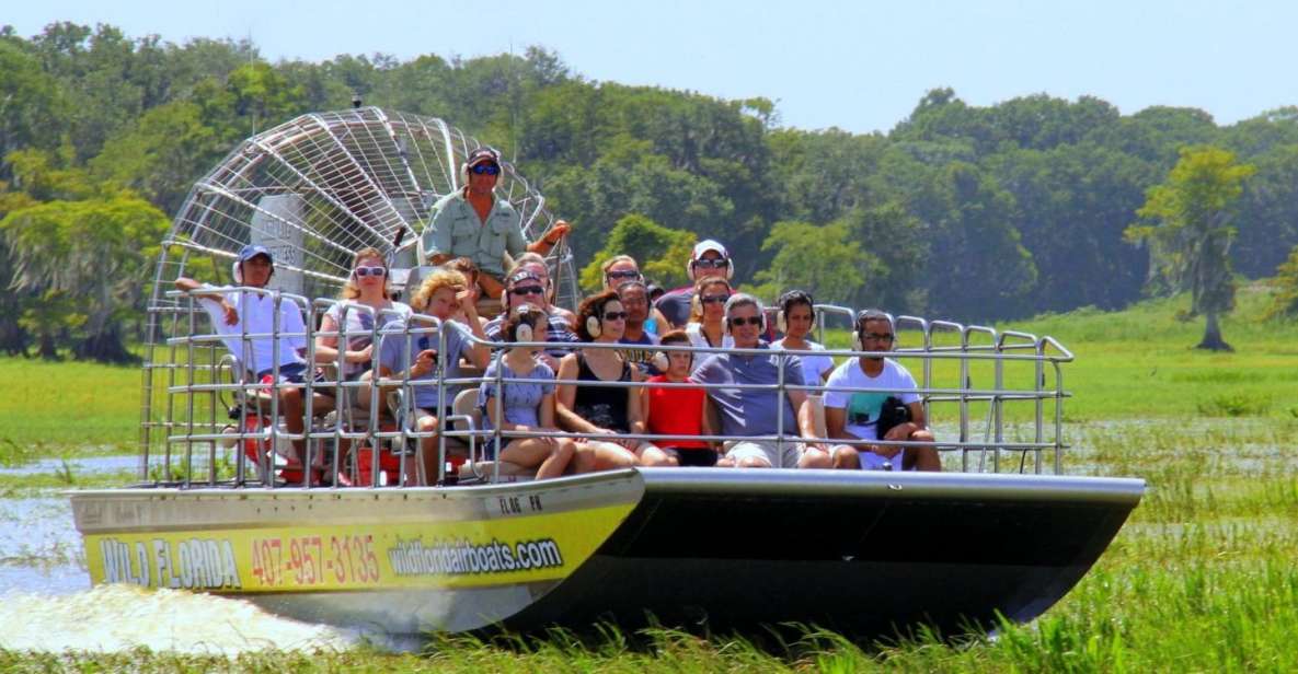 Orlando: Everglades Airboat Ride and Wildlife Park Ticket - Inclusions