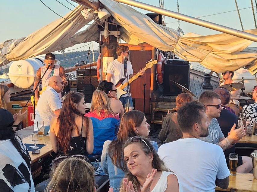 Oslo Fjord Evening Live Rock Music Cruise With Shrimp Buffet - Experience Itinerary Details