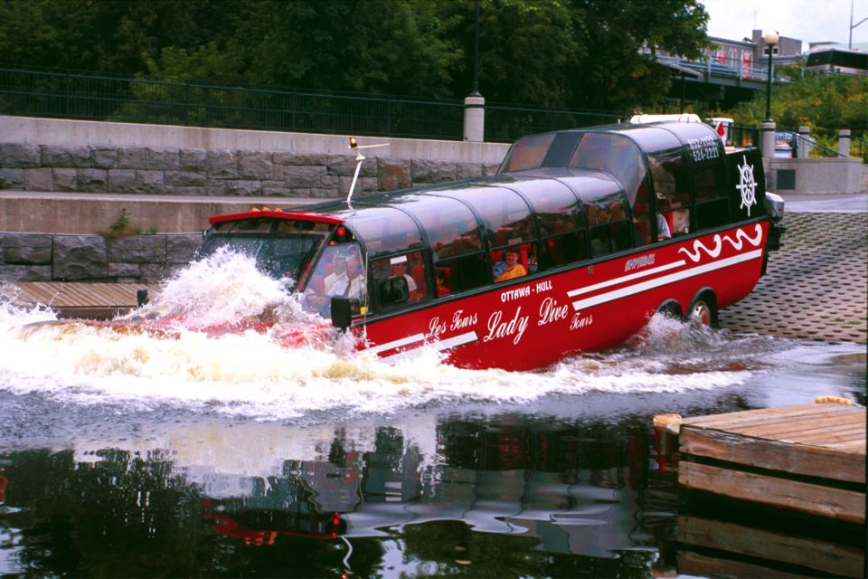 Ottawa: Bilingual Guided City Tour by Amphibious Bus - Experience Highlights