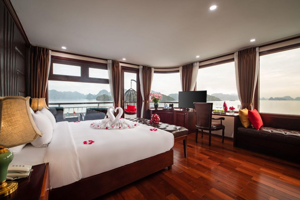 Overnight Halong Bay Luxury 5 Stars Cruise With Full Meals - Cruise Experience Highlights