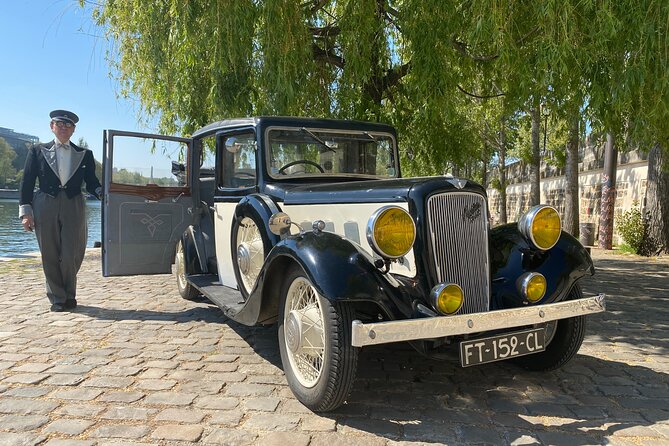 Paris 1934 Limousine Evening Experience With Champagne and Music - Exclusive Evening Entertainment Package