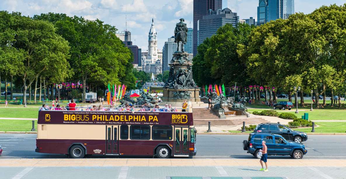 Philadelphia: Double-Decker Sightseeing Bus Tour - Tour Information