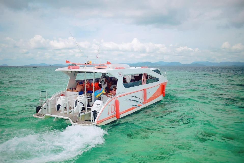 Phuket: Phi Phi, Maya, Koh Khai Day Tour by Speed Catamaran - Speed Catamaran Experience