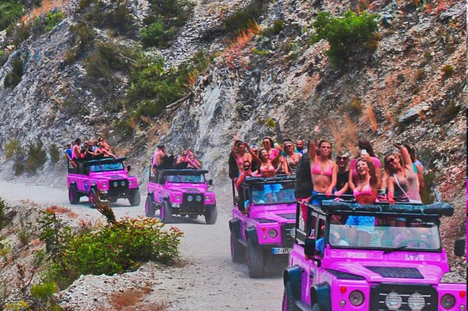 PINK JEEP TOUR - Alanya Jeep Safari - Inclusions