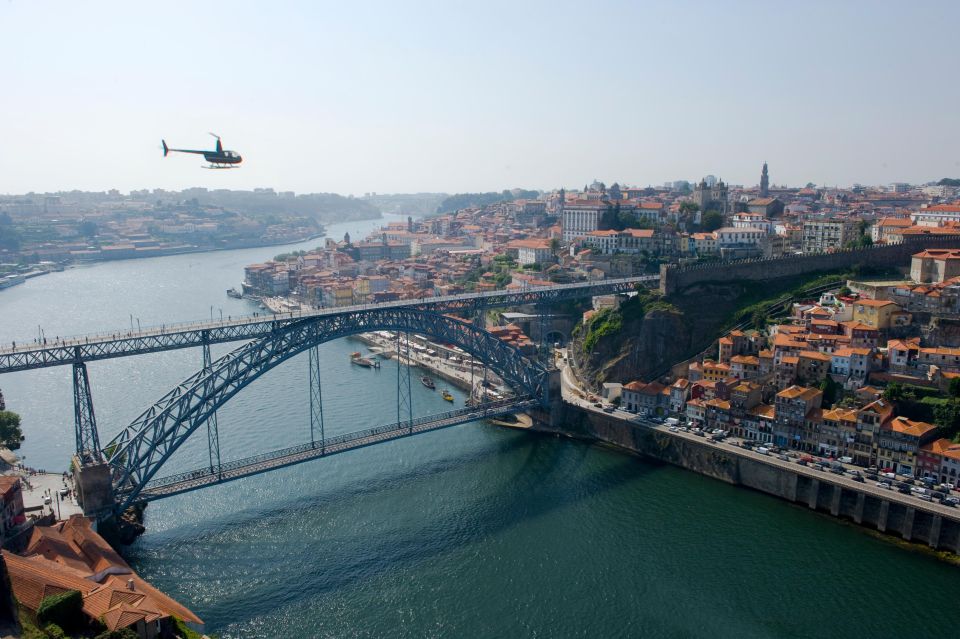 Porto's Panoramic Helicopter Flight 10 Minutes - Group Size Limit