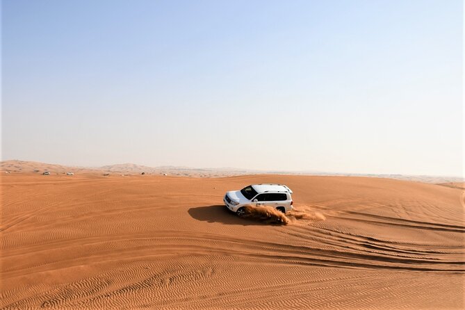 Premium Red Dunes Bashing With Quad Bike, Camel, Falcon &Vip Camp - Pricing and Value