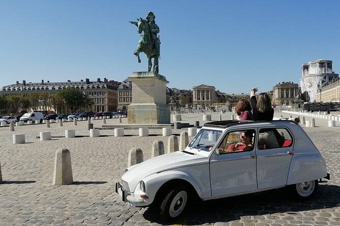 Private 1 Hour Tour of Versailles in a Vintage Car (2cv) - Vintage Car Selection