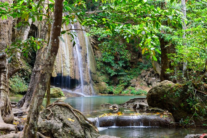 Private 2 Day Tour to Erawan Waterfall and Highlights of Kanchanaburi - Erawan Waterfall Experience