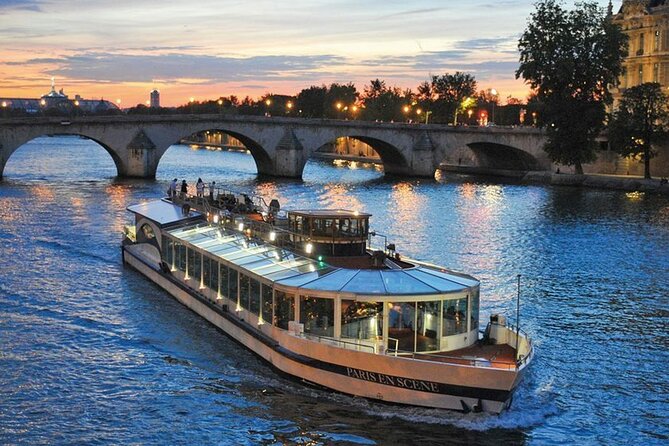 Private 5-Hour Paris Trip Including Dinner on Seine River Cruise - Inclusions