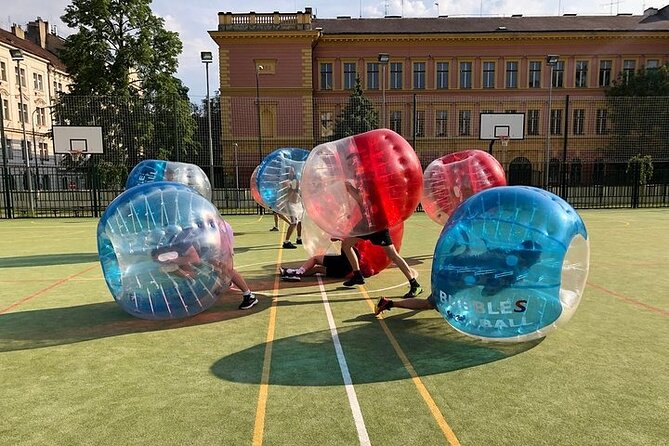 Private Bubble Football Activity in Prague - Booking Information