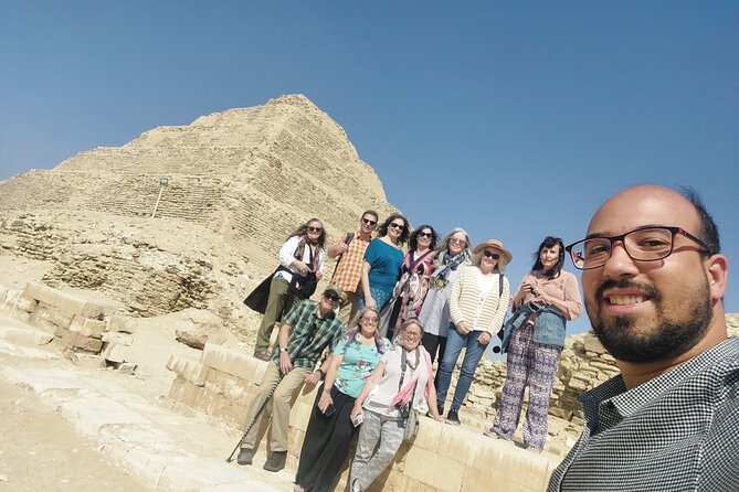 Private Day Tour to Giza Pyramids , Saqqara and Memphis - Itinerary Overview