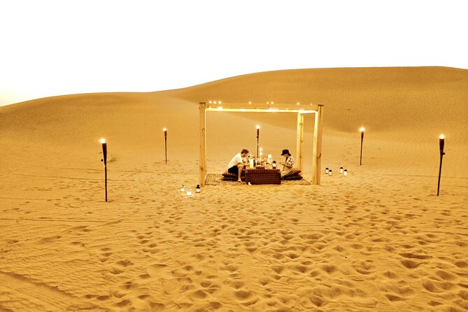 Private Dinner in Middle of Desert With Sunset Quad Bike Tour - Cancellation Policy