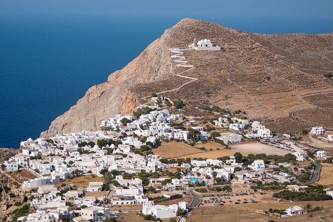 Private Helicopter Transfer From Santorini to Folegandros - Flight Route and Scenery