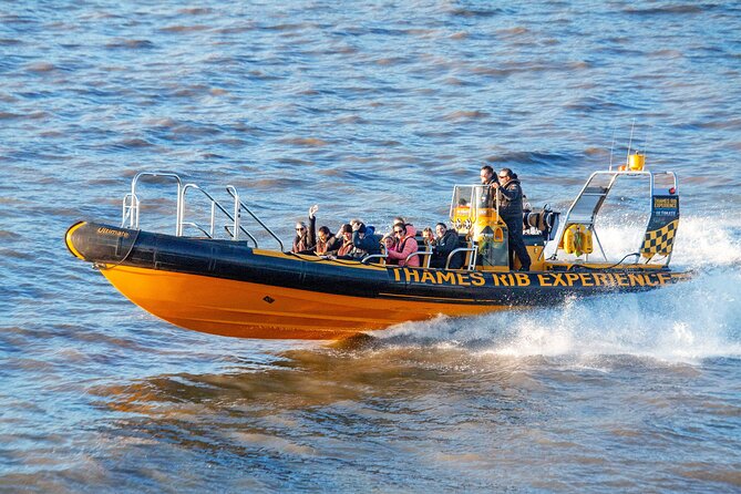 PRIVATE HIRE SPEEDBOAT ULTIMATE TOWER RIB BLAST FROM TOWER PIER - 40 Minutes - Booking Policies