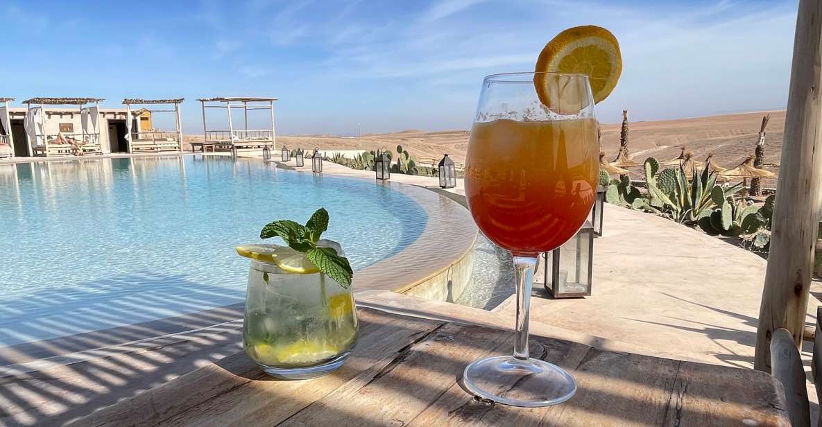 Private Luxury Lunch in Agafay Desert & Swimming Pool - Experience Details