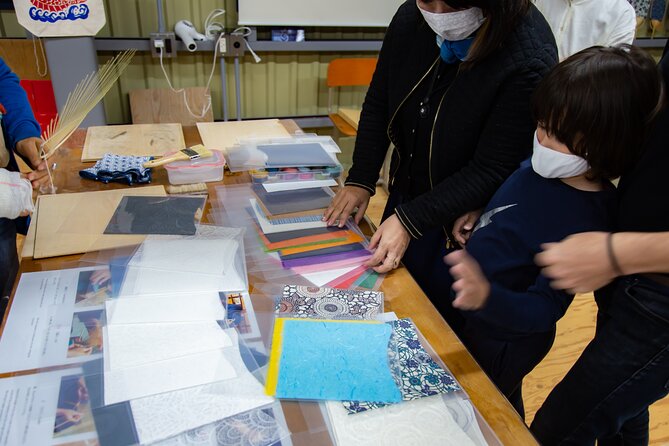 Private Marugame Uchiwa Fan Workshop Using Paper or Fabric - Inclusions and Materials Provided