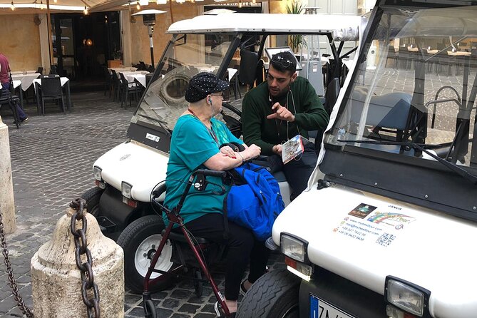 Private Rome Golf Cart Tour With Inside Guided Colosseum Tour - Inclusions and Logistics