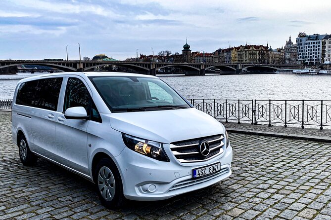 Private ROUND-TRIP to and From KARLOVY VARY (Unesco Heritage) by MINIVAN 81pax - Vehicle and Capacity