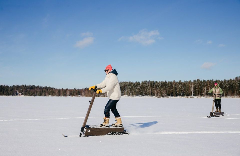 Private Safari by Electric Snow Scooters in Puumala - Thrilling Private Safari Activity