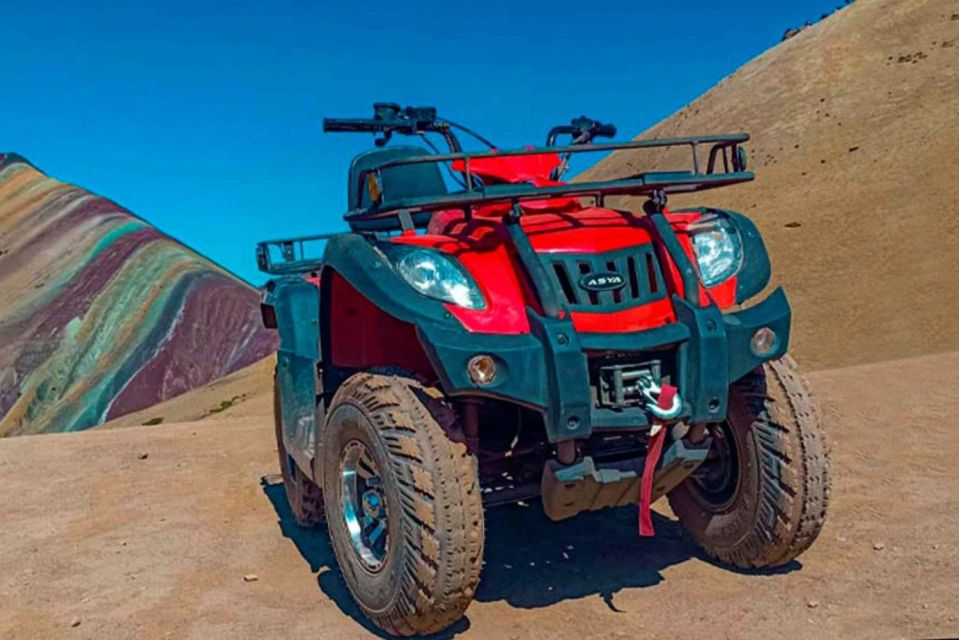 Private Service Visit Rainbow Mountain on ATVs Lunch - Experience Highlights