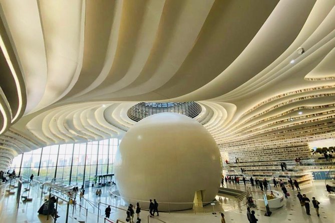 Private Tianjin Shore Excursion to Binhai Library and Shopping - Customizable Itinerary Options