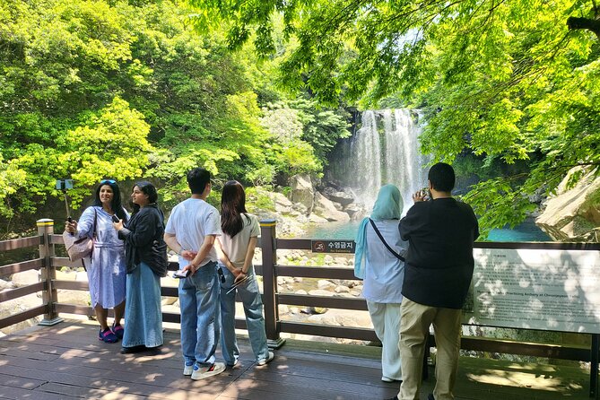 Private Tour Cheonjeyeon Falls & Osulloc Museum in Jeju Island - Inclusions and Exclusions