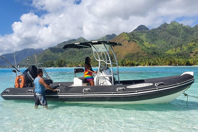 Private Tour of the Tahitis Lagoon by Boat Until 8 Pax - Booking Confirmation