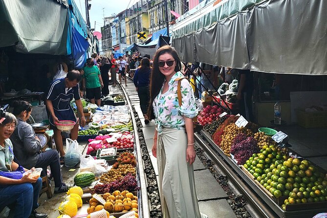 Private Tour to Railway Market Floating Market and Ayutthaya - Market Experiences
