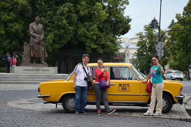 Private Tour: Warsaw City Sightseeing by Retro Fiat - Inclusions and Pickup Details